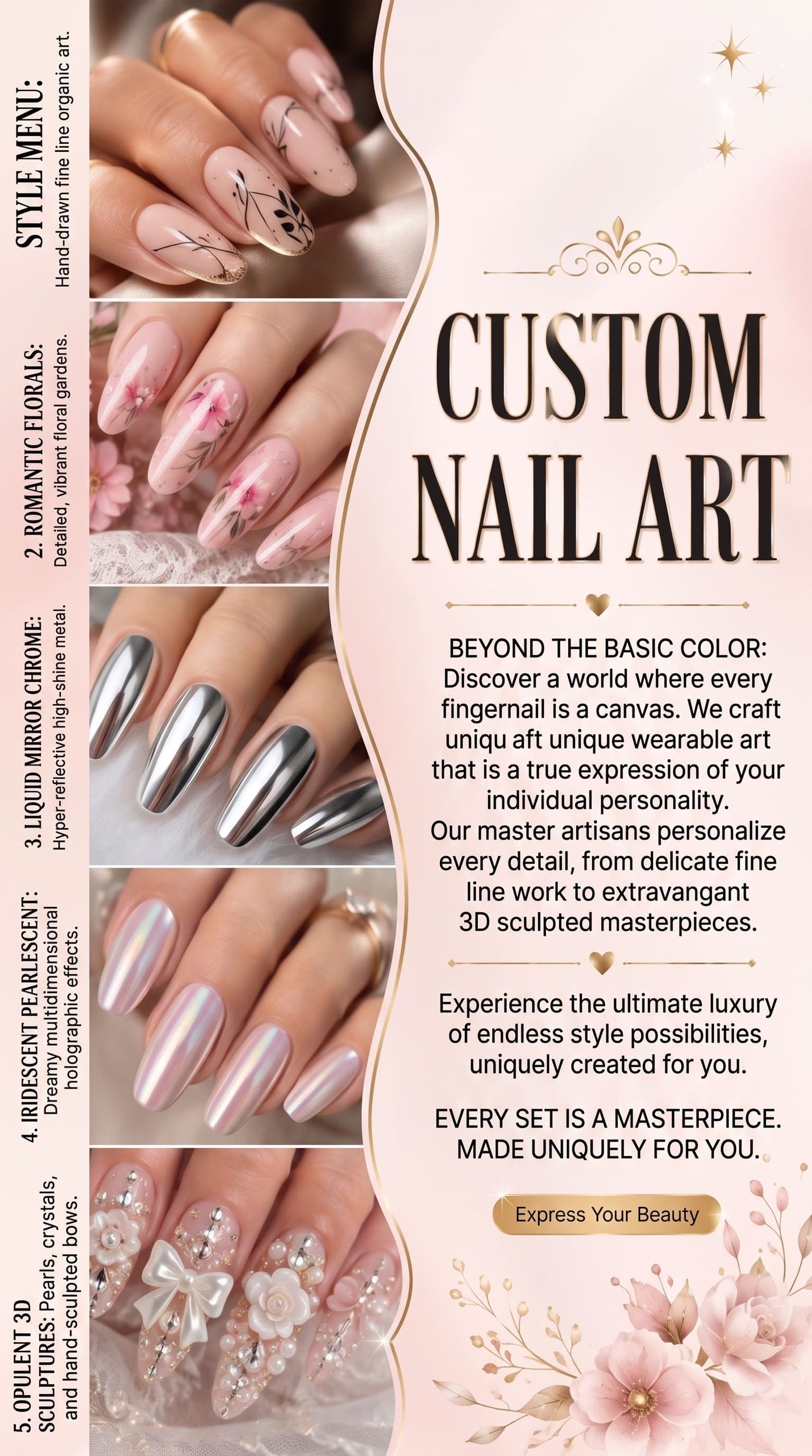 35 Custom Nail Art Ideas